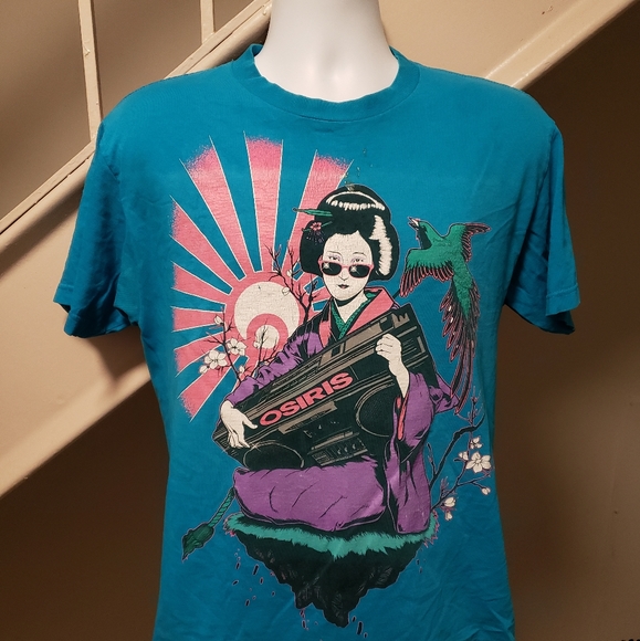 Geisha Boombox Medium T-Shirt (SOLD) - Picture 3 of 7